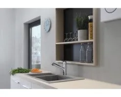 HANSGROHE Keukenkraan Focus M42 150 Met Uittrekbare Handdouche 71814000 Chroom -Spoelbakken Verkoop DV 8 10010327 07 4c NL 20210520141650