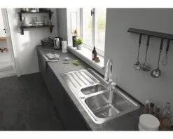 HANSGROHE Keukenkraan Focus M42 220 Met Uittrekbare Handdouche En SBox 71820000 Chroom -Spoelbakken Verkoop DV 8 10010328 03 4c NL 20210520141751