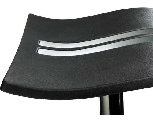 Mayer Sitzmöbel MAYER Barkruk Wave 86x39x39 Cm Chroom/zwart 2 Mayer Sitzmöbel MAYER Barkruk Wave 86x39x39 Cm Chroom/zwart - Afbeelding 2