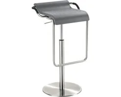 Mayer Sitzmöbel MAYER Barkruk Opus 96x42x47 Cm RVS/grijs