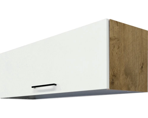 Flex-Well FLEX WELL Hangkast Vintea Magnoliawit 100x32x32 Cm 1 Flex-Well FLEX WELL Hangkast Vintea Magnoliawit 100x32x32 Cm