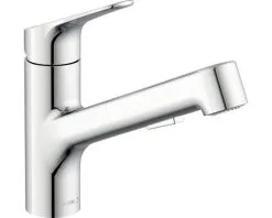 Spoelbakken Verkoop 26 AVITAL Keukenkraan Yukon Met Uittrekbare Handdouche Chroom