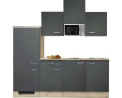 Flex-Well FLEX WELL Keukenblok Met Apparatuur Tiago Basaltgrijs Mat 210x60 Cm -Spoelbakken Verkoop DV 8 10074725 02 4c DE 20190520163717