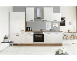 Flex-Well FLEX WELL Keukenblok Met Apparatuur Vintea Magnolia Mat 310x60 Cm