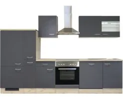 Flex-Well FLEX WELL Keukenblok Met Apparatuur Tiago Basaltgrijs Mat 310x60 Cm -Spoelbakken Verkoop DV 8 10074746 02 4c DE 20190520164847