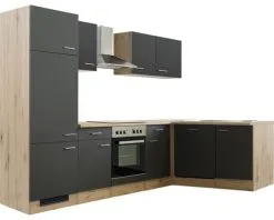 Flex-Well FLEX WELL Hoekkeuken Met Apparatuur Tiago Basaltgrijs Mat 280x170 Cm -Spoelbakken Verkoop DV 8 10074748 02 4c DE 20190520165216