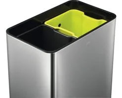 EKO Prullenbak Touch RVS Mat 2x20 L -Spoelbakken Verkoop DV 8 10135838 05 4c NL 20191029061655