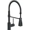 AVITAL Keukenkraan Solona Met Flexibele Uitloop Zwart  