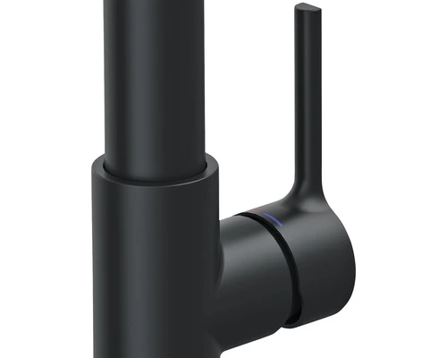 AVITAL Keukenkraan Morava Met Flexibele Uitloop Mat Zwart 2 AVITAL Keukenkraan Morava Met Flexibele Uitloop Mat Zwart - Afbeelding 2