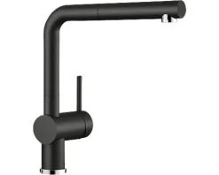BLANCO Keukenkraan Met Uittrekbare Handdouche Linus-S Zwart