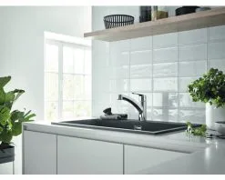 GROHE QUICKFIX GROHE Keukenkraan Met Uittrekbare Handdouche Start 2021 30307001 Chroom -Spoelbakken Verkoop DV 8 10469339 01 4c DE 20210702054756