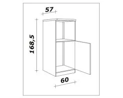 Flex-Well FLEX WELL Ombouwkast Lucca Wit 60x60x169 Cm 11 Flex-Well FLEX WELL Ombouwkast Lucca Wit 60x60x169 Cm -Spoelbakken Verkoop DV 8 10507558 01 4c DE 20211109051754
