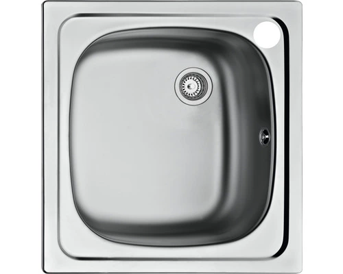 CENTA Spoelbak Zosma 45 RVS 46,5x44 Cm 1 CENTA Spoelbak Zosma 45 RVS 46,5x44 Cm