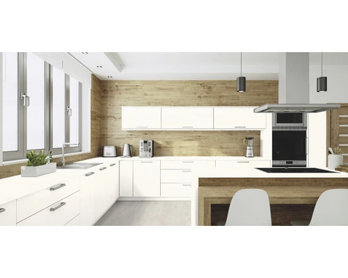 Aanrechtblad Wit 2600x600x28 Mm 2 Aanrechtblad Wit 2600x600x28 Mm - Afbeelding 2