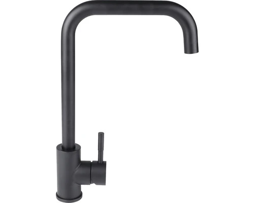 Differnz Keukenkraan Mat Zwart 2 Differnz Keukenkraan Mat Zwart - Afbeelding 2