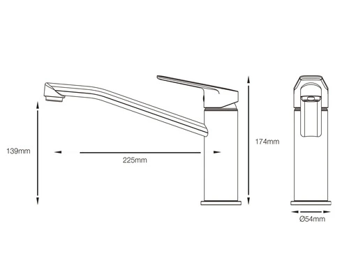 Keukenkraan Keid Chroom 5 Keukenkraan Keid Chroom - Afbeelding 5