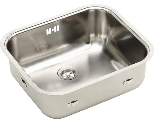 Opbouwspoelbak RVS Rechthoek 45,1x40,1 Cm Met Stop 1 Opbouwspoelbak RVS Rechthoek 45,1x40,1 Cm Met Stop