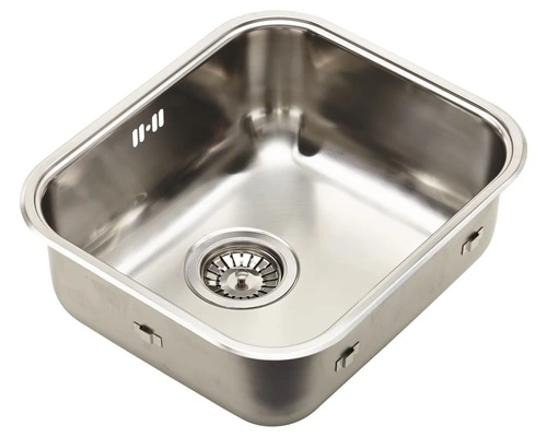 Opbouwspoelbak RVS Rechthoek 45,1x40,1 Cm Met Korfplug 1 Opbouwspoelbak RVS Rechthoek 45,1x40,1 Cm Met Korfplug