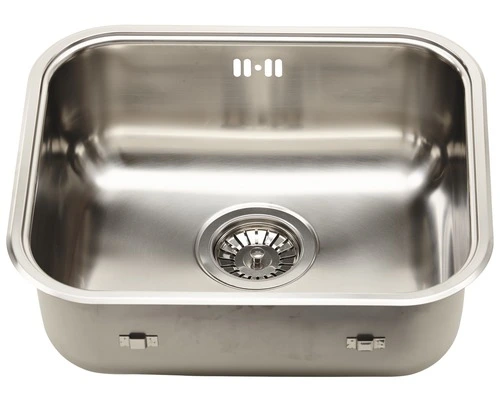 Opbouwspoelbak RVS Rechthoek 45,1x40,1 Cm Met Korfplug 2 Opbouwspoelbak RVS Rechthoek 45,1x40,1 Cm Met Korfplug - Afbeelding 2