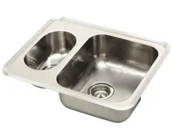 Inbouwspoelbak RVS Rechthoek 61,5x 49 Cm Met 2 Korfpluggen 5 Inbouwspoelbak RVS Rechthoek 61,5x 49 Cm Met 2 Korfpluggen -Spoelbakken Verkoop DV 8 4198034 03 4c NL 20160420193450