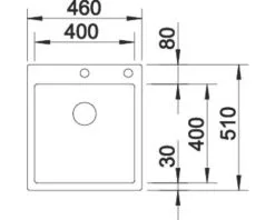 BLANCO Spoelbak Claron RVS Durinox® 46x51 Cm 5 BLANCO Spoelbak Claron RVS Durinox® 46x51 Cm -Spoelbakken Verkoop DV 8 4619769 04 4c DE 20210816151753