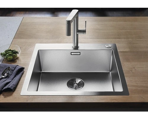 BLANCO Spoelbak Claron RVS Durinox® 56x51 Cm 2 BLANCO Spoelbak Claron RVS Durinox® 56x51 Cm - Afbeelding 2