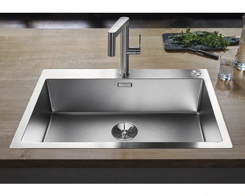 BLANCO Spoelbak Claron RVS Durinox® 76x51 Cm 2 BLANCO Spoelbak Claron RVS Durinox® 76x51 Cm - Afbeelding 2