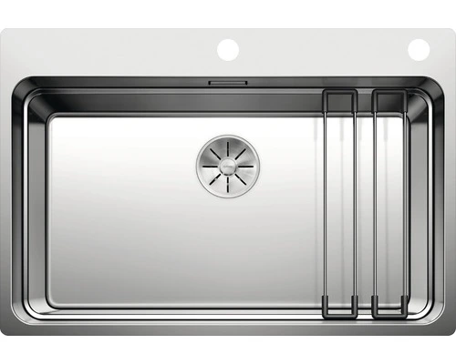 BLANCO Spoelbak Etagon RVS Zijdeglans 74x50 Cm 2 BLANCO Spoelbak Etagon RVS Zijdeglans 74x50 Cm - Afbeelding 2