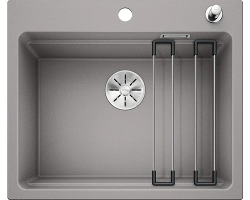 BLANCO Spoelbak Etagon 6 Alumetallic 60x51 Cm 1 BLANCO Spoelbak Etagon 6 Alumetallic 60x51 Cm