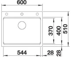 BLANCO Spoelbak Etagon 6 Alumetallic 60x51 Cm 8 BLANCO Spoelbak Etagon 6 Alumetallic 60x51 Cm -Spoelbakken Verkoop DV 8 4619778 04 4c DE 20210816151753