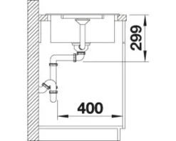 BLANCO Spoelbak Lexa 40 S Antraciet 68x50 Cm -Spoelbakken Verkoop DV 8 4619869 03 4c DE 20210816201652