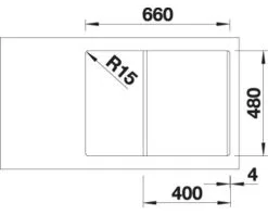 BLANCO Spoelbak Lexa 40 S Alumetallic 68x50 Cm -Spoelbakken Verkoop DV 8 4619871 03 4c DE 20210816201652