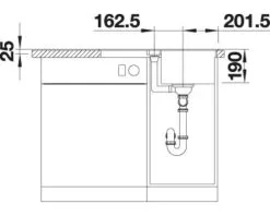 BLANCO Spoelbak Lexa 40 S Alumetallic 68x50 Cm -Spoelbakken Verkoop DV 8 4619871 04 4c DE 20210816201652