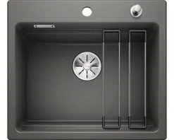 BLANCO Spoelbak Etagon 6 Basalt 58,4x51 Cm