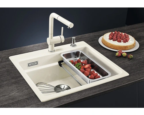 BLANCO Spoelbak Etagon 6 Basalt 58,4x51 Cm 3 BLANCO Spoelbak Etagon 6 Basalt 58,4x51 Cm - Afbeelding 3