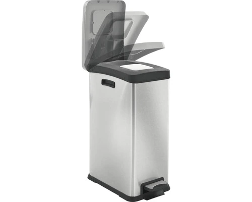 EKO Pedaalemmer Rejoice Mat RVS 30 L 3 EKO Pedaalemmer Rejoice Mat RVS 30 L - Afbeelding 3