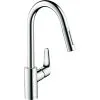 HANSGROHE Keukenkraan Focus 240 Met Uittrekbare Handdouche 31815000 Chroom
