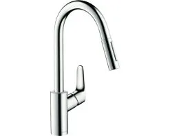 HANSGROHE Keukenkraan Focus 240 Met Uittrekbare Handdouche 31815000 Chroom