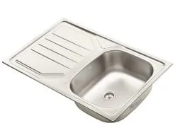 Opbouwspoelbak RVS Enkel 80x50 Cm Met Afdruip En Stop -Spoelbakken Verkoop DV 8 5733100 05 4c NL 20160421125525