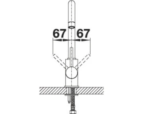 BLANCO Keukenkraan Mida Antraciet 10 BLANCO Keukenkraan Mida Antraciet - Afbeelding 10