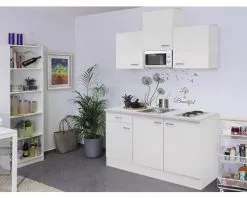 Flex-Well FLEX WELL Minikeuken Met Apparatuur Wito Wit Mat 150,5x60 Cm