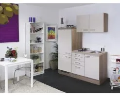 Flex-Well FLEX WELL Minikeuken Met Apparatuur Nepal Kashmir Glanzend 160x60 Cm