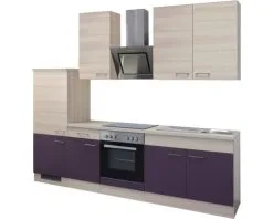 Flex-Well FLEX WELL Keukenblok Met Apparatuur Focus Acacia En Aubergine Mat 270x60 Cm 17 Flex-Well FLEX WELL Keukenblok Met Apparatuur Focus Acacia En Aubergine Mat 270x60 Cm -Spoelbakken Verkoop DV 8 5769527 02 4c DE 20170623083357