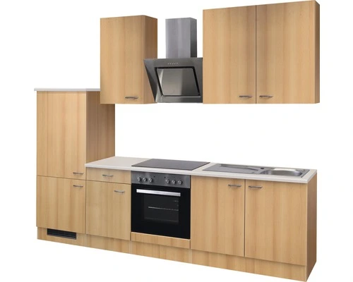 Flex-Well FLEX WELL Keukenblok Met Apparatuur Nano Beuken-decor Mat 270x60 Cm 5 Flex-Well FLEX WELL Keukenblok Met Apparatuur Nano Beuken-decor Mat 270x60 Cm - Afbeelding 5