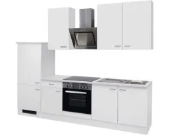 Flex-Well FLEX WELL Keukenblok Met Apparatuur Wito Wit Mat 270x60 Cm -Spoelbakken Verkoop DV 8 5769534 02 4c DE 20170623084414