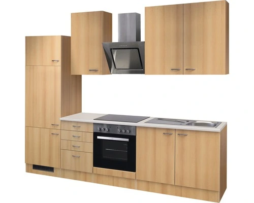 Flex-Well FLEX WELL Keukenblok Met Apparatuur Nano Beuken-decor Mat 270x60 Cm 5 Flex-Well FLEX WELL Keukenblok Met Apparatuur Nano Beuken-decor Mat 270x60 Cm - Afbeelding 5