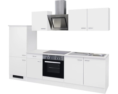 Flex-Well FLEX WELL Keukenblok Met Apparatuur Wito Wit Mat 270x60 Cm 5 Flex-Well FLEX WELL Keukenblok Met Apparatuur Wito Wit Mat 270x60 Cm - Afbeelding 5