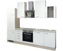 Flex-Well FLEX WELL Keukenblok Met Apparatuur Abaco Parelmoer Glanzend 280x60 Cm -Spoelbakken Verkoop DV 8 5769557 01 4c DE 20170623085723