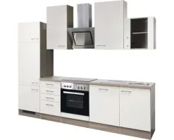 Flex-Well FLEX WELL Keukenblok Met Apparatuur Eico Magnoliawit Mat 280x60 Cm -Spoelbakken Verkoop DV 8 5769559 01 4c DE 20170623085830