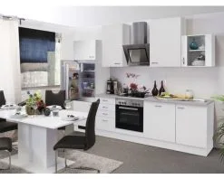 Flex-Well FLEX WELL Keukenblok Met Apparatuur Wito Wit Mat 280x60 Cm